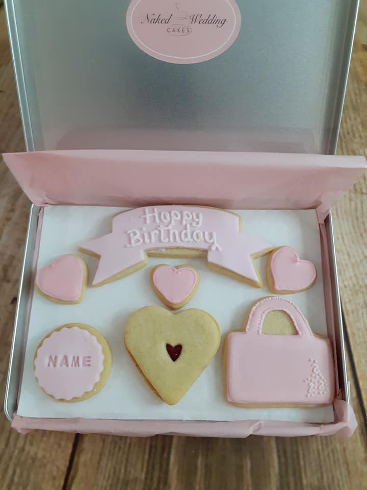 Handbag and Heart's Biscuit Set